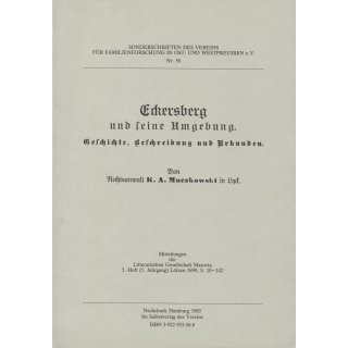 Eckersberg und seine Umgebung. Geschichte, Beschreibung und Urkunden. (Download)