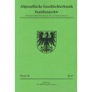 APG-Familienarchiv, Band 39 (2017) (Download)