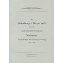 Insterburger B&uuml;rgerbuch und andere familienkundliche...