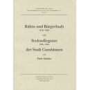 Raths- und Bürgerbuch (1728-1852) und...