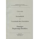 Topographie Regierungsbezirk Danzig. 1820 (Antiquariat)