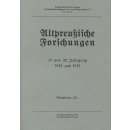 Altpreußische Forschungen. Band 10: 1942 und 1943