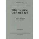 Altpreußische Forschungen. Band  2: 1926 und 1927...