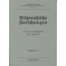 Altpreußische Forschungen. Band  7: 1936 und 1937