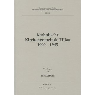 Katholische Kirchengemeinde Pillau 1909-1945 (Antiquariat)