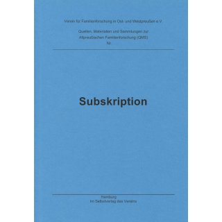 QMS Subskription alle Ausgaben (Buch)